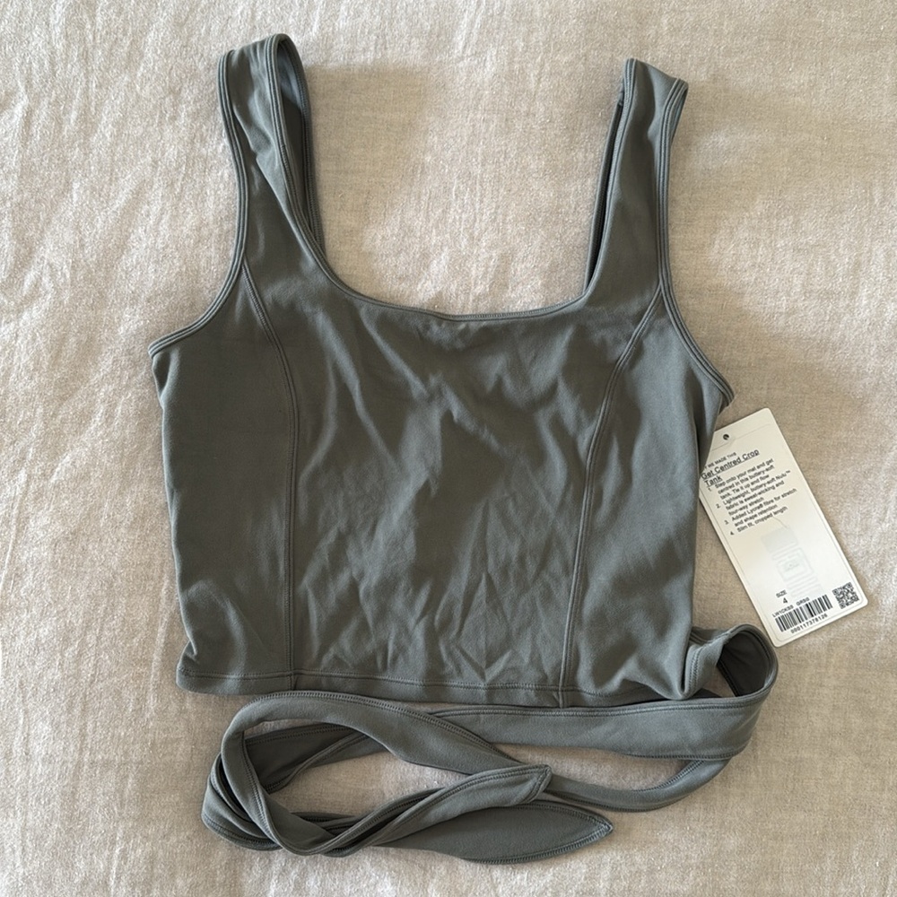 Lululemon Get Centred Crop Tank